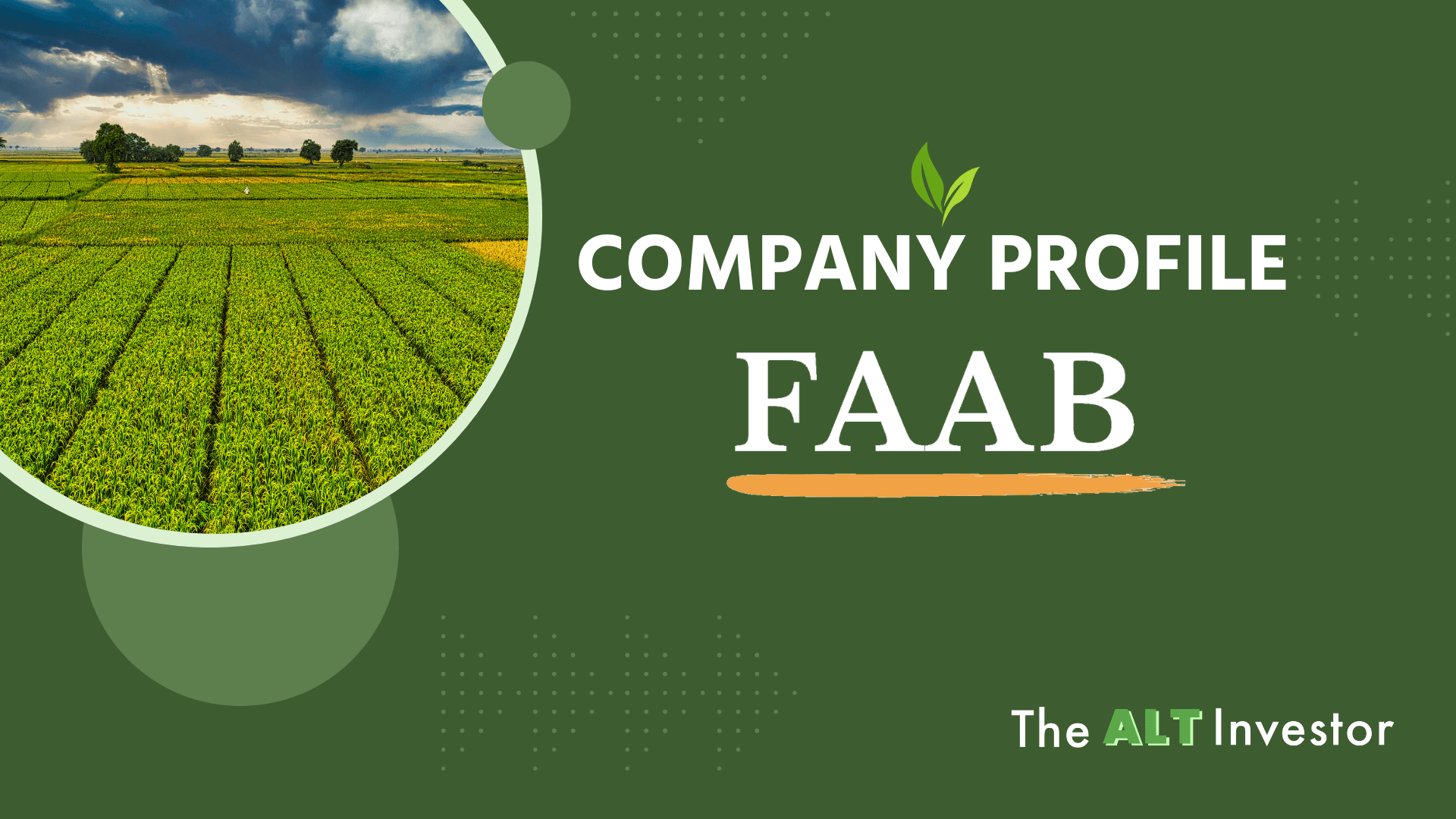 Company Profile: Farming as a Business (FAAB Invest)