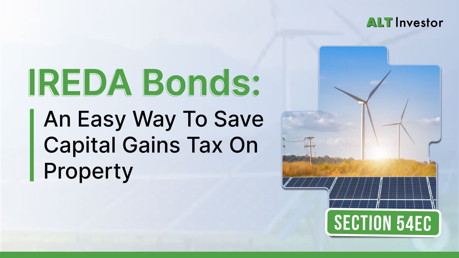 How IREDA Bonds Can Help You Save Capital Gains Tax On Property